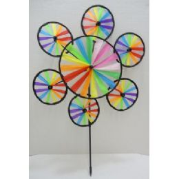 120 Pieces Wind SpinneR-7 Rainbow Circles - Wind Spinners