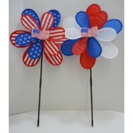 120 Pieces Wind Spinner - 4th Of July