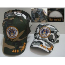 Camo Air Force With Shadow Hat [air Force On Bill]