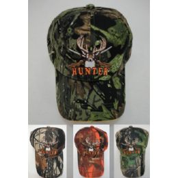 24 Pieces Camo Deer Hunter Hat - Hunting Caps