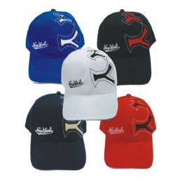 144 Wholesale Ny Design Baseball Cap Assorted Colors