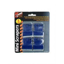 72 Pieces 4 Pack Miniauture Scrapers - Hardware Miscellaneous