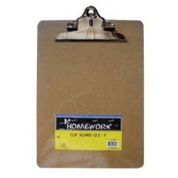 48 Pieces Hardboard - Clipboard - 9 X 12.5 - Large Clip - Clipboards and Binders