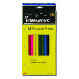 48 Wholesale Colored Pencils - 12 Pk - Boxed - Asst. Colors