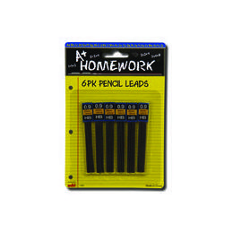 48 Pieces Mechanical Pencil Leads - 6 Pk X 12/pk - (0.9hb) - Mechanical Pencils & Lead
