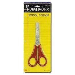 48 Pieces School Scissor - 4.5 - Blunt Tip - Asst. Colors - Scissors