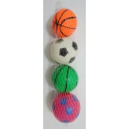 72 Wholesale 4pk Soft Sports Balls