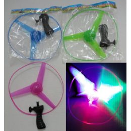 36 Pieces 9.5 Inch Light Up Propellor [rip Cord Handle] - Light Up Toys