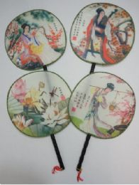 20 Pieces Chinese Fans - Round - Costumes & Accessories