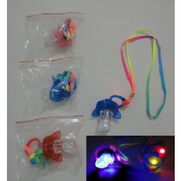 300 Units of Light Up Toy Pacifier - Glow In The Dark Items