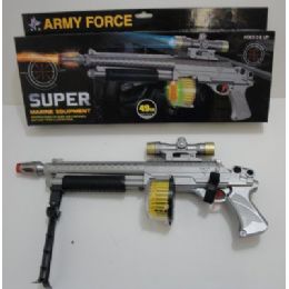 36 Pieces Sound Effect Army Force Gun - Toy Weapons