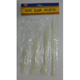 300 Wholesale 100pc Clear Cable TieS-4 Sizes