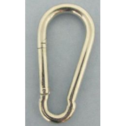 100 Wholesale 4.75" Large Metal Mountaineer CliP-Push Open