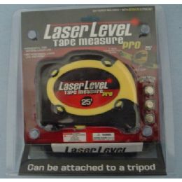 72 Pieces Laser Level With 25' Tape Measure - Tape Measures and Measuring Tools