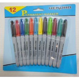 25 Pieces 12pc Colored Marker Set - Markers
