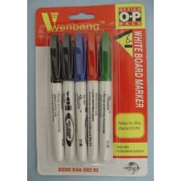 144 Wholesale 5pk Dry Erase Markers