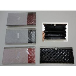 72 Pieces 7.5"x4" Expandable Ladies Wallet - Wallets & Handbags