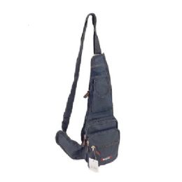 24 Pieces Shoulder BaG-Black Only [sport] - Shoulder Bags & Messenger Bags