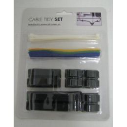 168 Pieces Cable Tidy Set - Cables and Wires