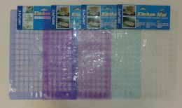 48 Pieces Clear Sink Mat Assorted Tints - Kitchen Gadgets & Tools