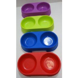120 Wholesale Pet Food DisH-Assorted Colors