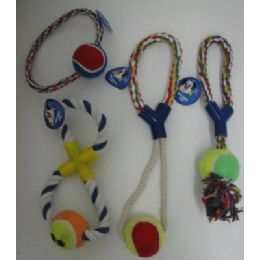 36 Units of Rope Pet Toy Assortment - Pet Toys
