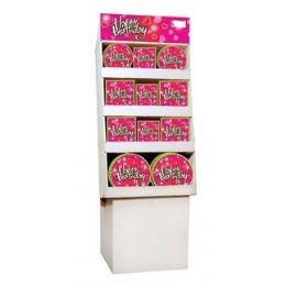 Birthday Love PrE-Packed Floor Shipper, 156 Ct. - Party Accessory Sets
