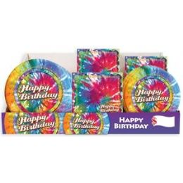 Wholesale Tie Dye PrE-Packed Counter Shipper, 96 Ct.