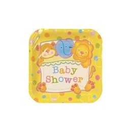 72 Pieces Baby Shower 9" Plate - 8ct. - Party Paper Goods