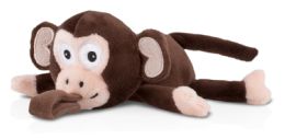 12 Wholesale Nuby Plush Snoozie Pacifier Holder (monkey)