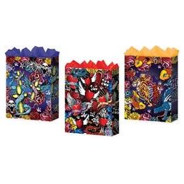 144 Wholesale Tattoo 3 Asst. Large 10.25" X 12.75" X 5"