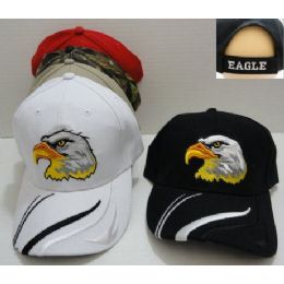 Eagle Head Hat [stripes On Bill]