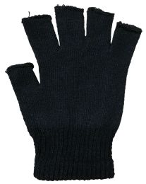 Black Fingerless Magic Glove Unisex - One Size Fits All