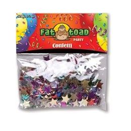 432 Pieces ConfettI-Colored Stars - 1/2 oz - Party Novelties