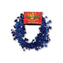288 Pieces Wire Garland - Blue Stars - 25 Ft. - Bows & Ribbons