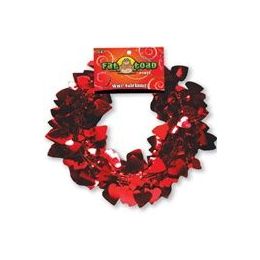 288 Pieces Wire Garland - Red Hearts - 25 Ft. - Bows & Ribbons