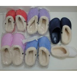 48 Wholesale Kids Fleece Lined Garden Shoes 1-6