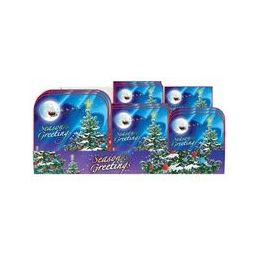 Christmas Night PrE-Packed Counter Shipper, 96 Ct. - Party Paper Goods