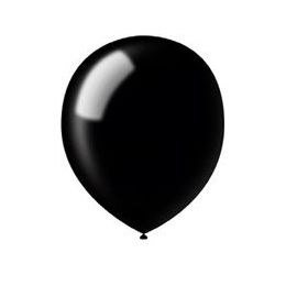 40 Pieces 72ct 12" DecO-Midnight Black - Balloons & Balloon Holder