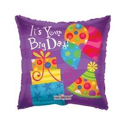 100 Wholesale Mylar 18" Ds - It's Your Big Day