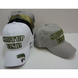 Shut Up & Fish Hat [shadow Fish]