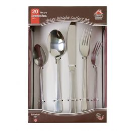 15 Pieces 20 Piece Stainless Steel Cutlery Set Heavy Weight - Kitchen Cutlery