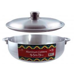 6 Wholesale Polished Aluminum Caldero Pots