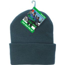 48 Pieces Winter Ski Hat Black Only - Winter Beanie Hats