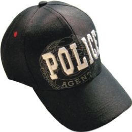 48 Units of Police Baseball Cap - Military Caps