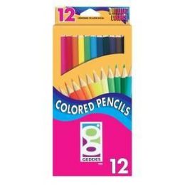 48 Wholesale 12 Count Junior Colored Pencil