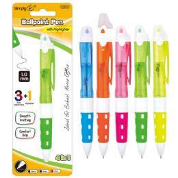 108 Wholesale 3 Color Ball Pen