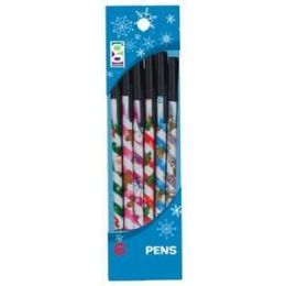 48 Wholesale 6 Ct. Christmas Pens
