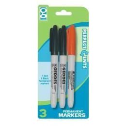 72 Pieces 3 Count Permanent Marker - Markers