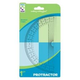 48 Bulk 1ct 6" Protractor (carded)